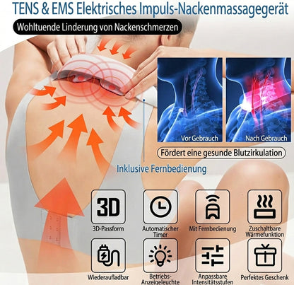 NECURA – Massagegerät mit Wärmefunktion