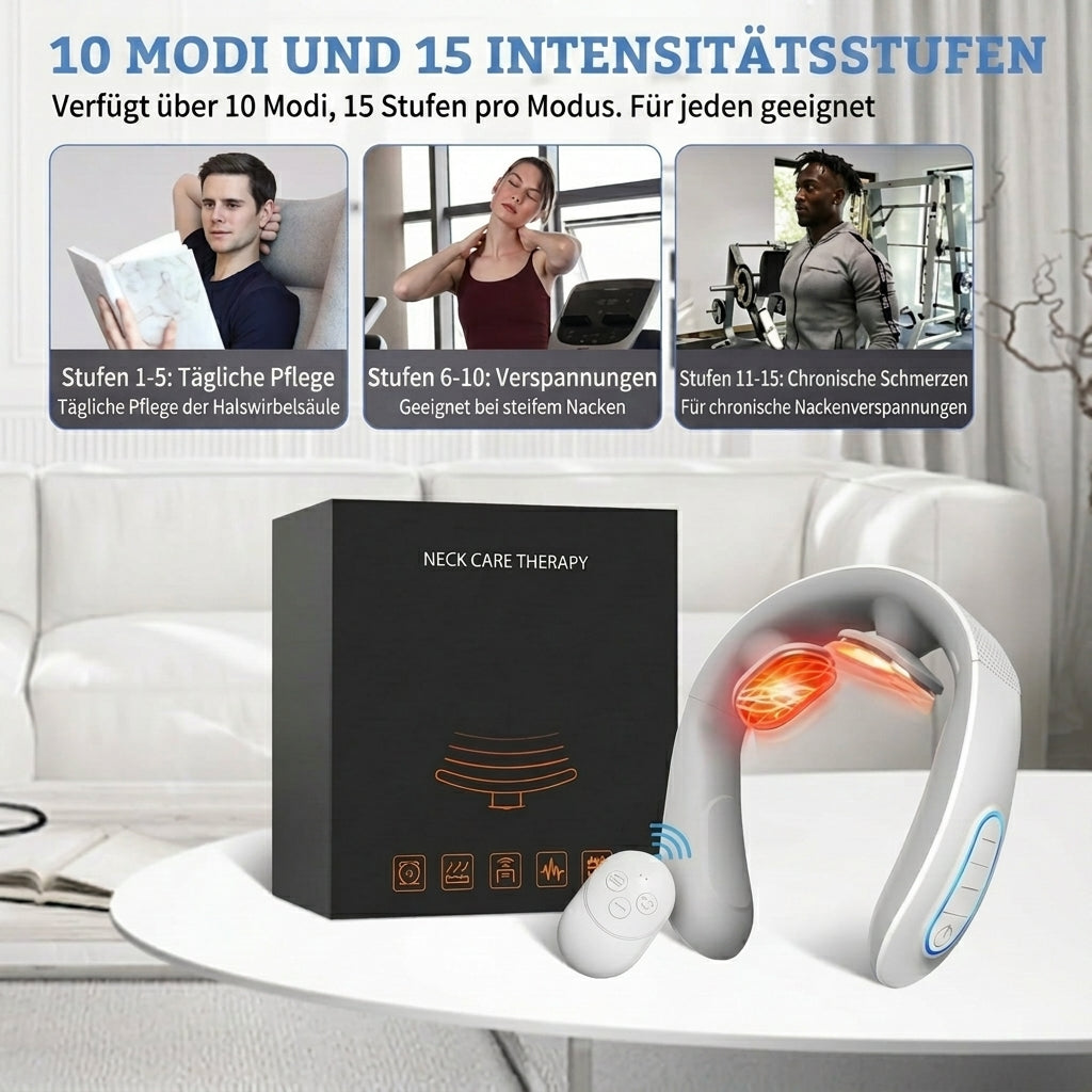 NECURA – Massagegerät mit Wärmefunktion