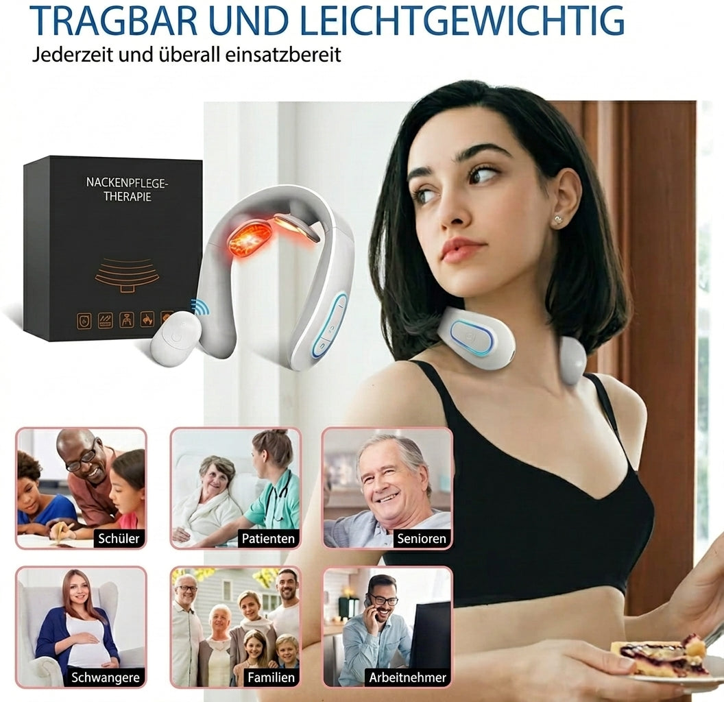 NECURA – Massagegerät mit Wärmefunktion