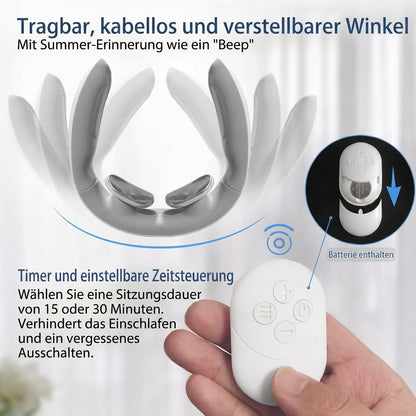 NECURA – Massagegerät mit Wärmefunktion