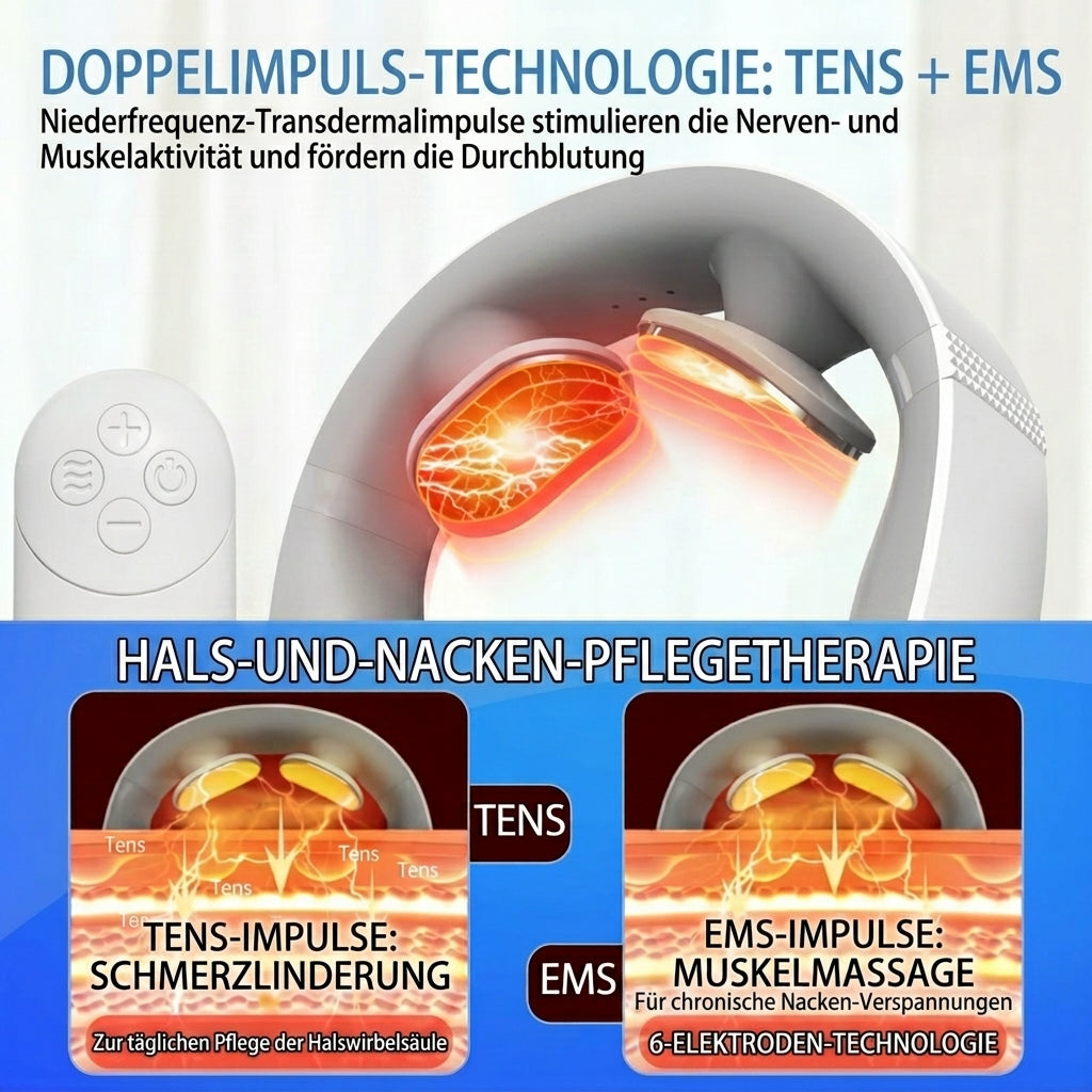 NECURA – Massagegerät mit Wärmefunktion